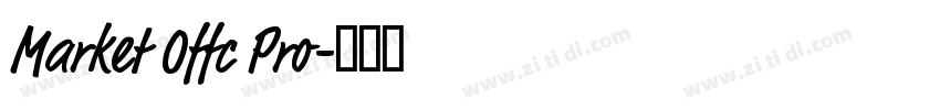 Market Offc Pro字体转换